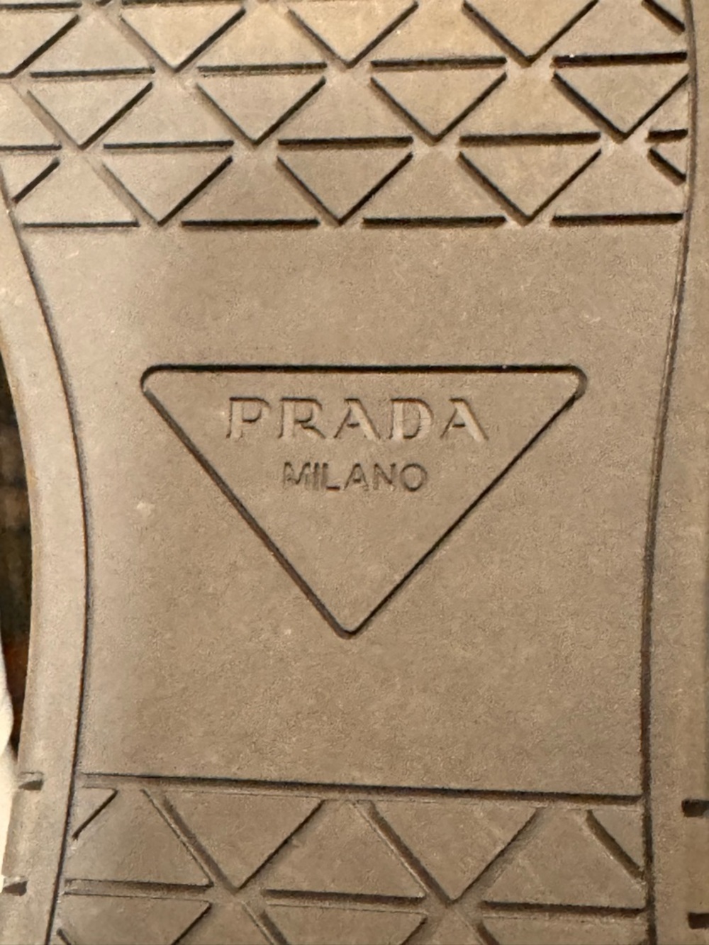 Prada Downtown Leather Sneakers - Picture 8 of 12